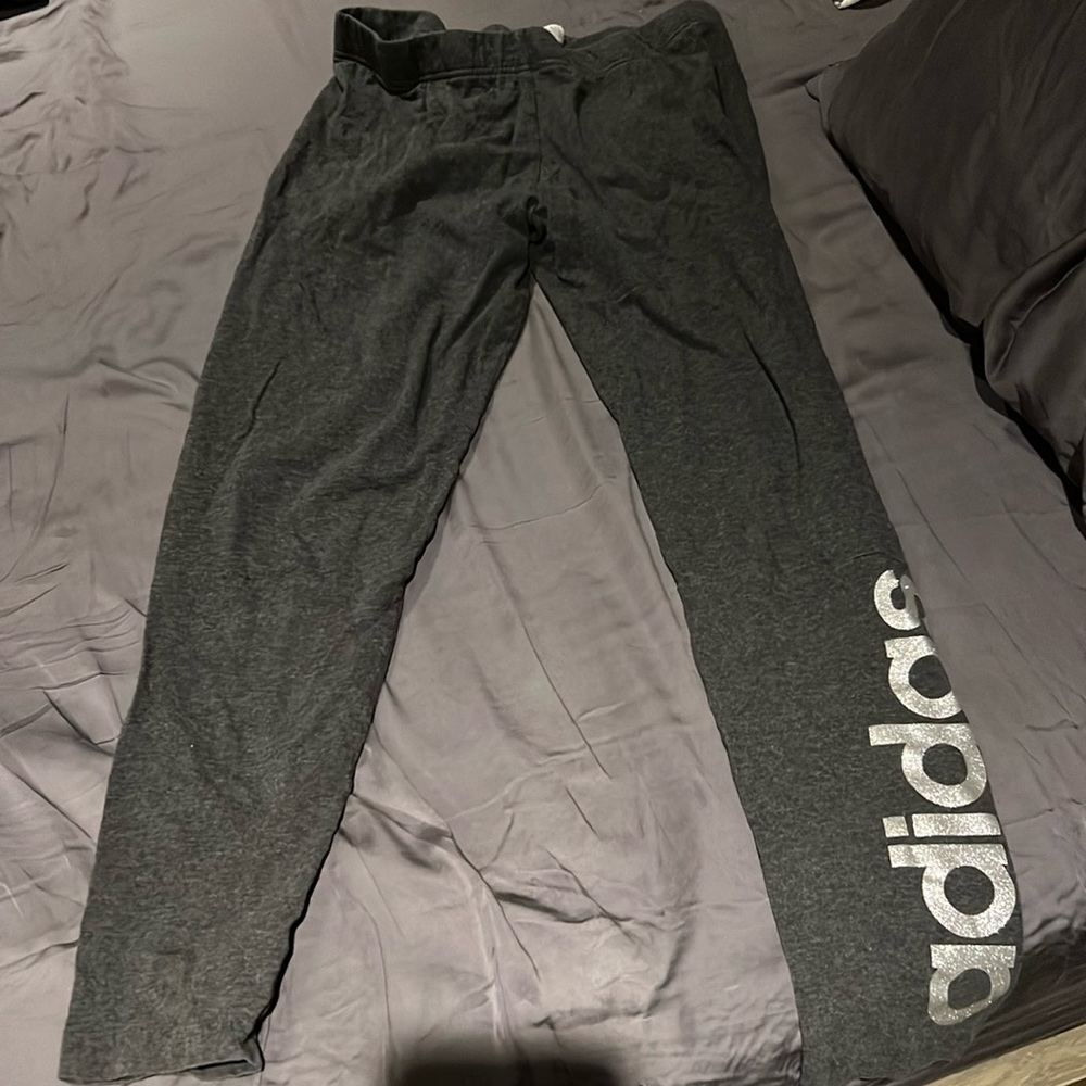 Adidas Legging - Shimmer Logo on Leg